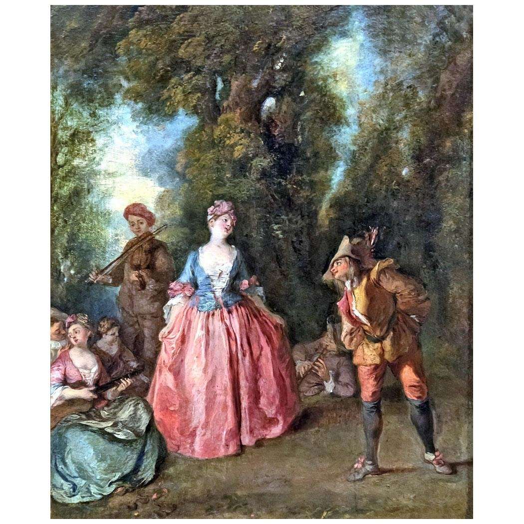  Nicolas Lancret. F?te galante. 1730. Musee Bemberg, Toulouse
