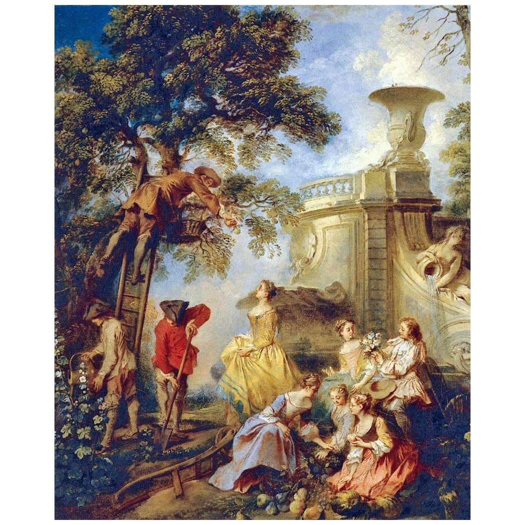  Nicolas Lancret. La Terre. 1730. Museo Thyssen-Bornemisza, Madrid
