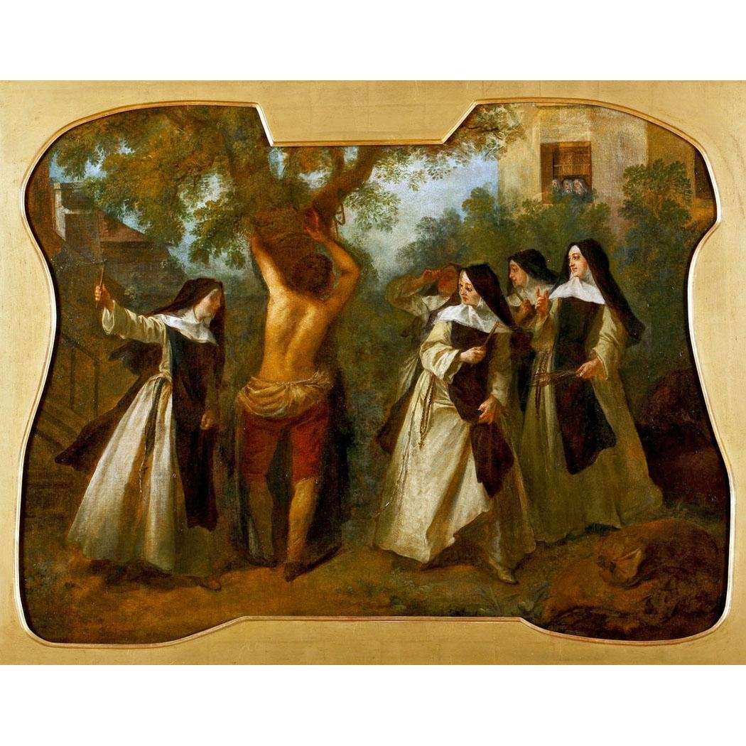  Nicolas Lancret. Les Lunettes. 1730s. Musee des Beaux-arts de Tour