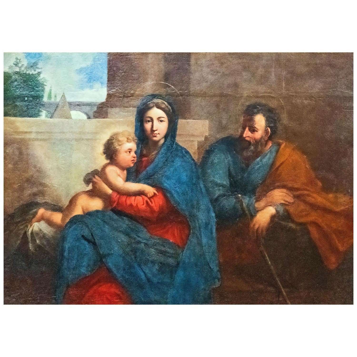  Nicolas Loir. Sainte famille. 1660. Musee dart de Narbonne