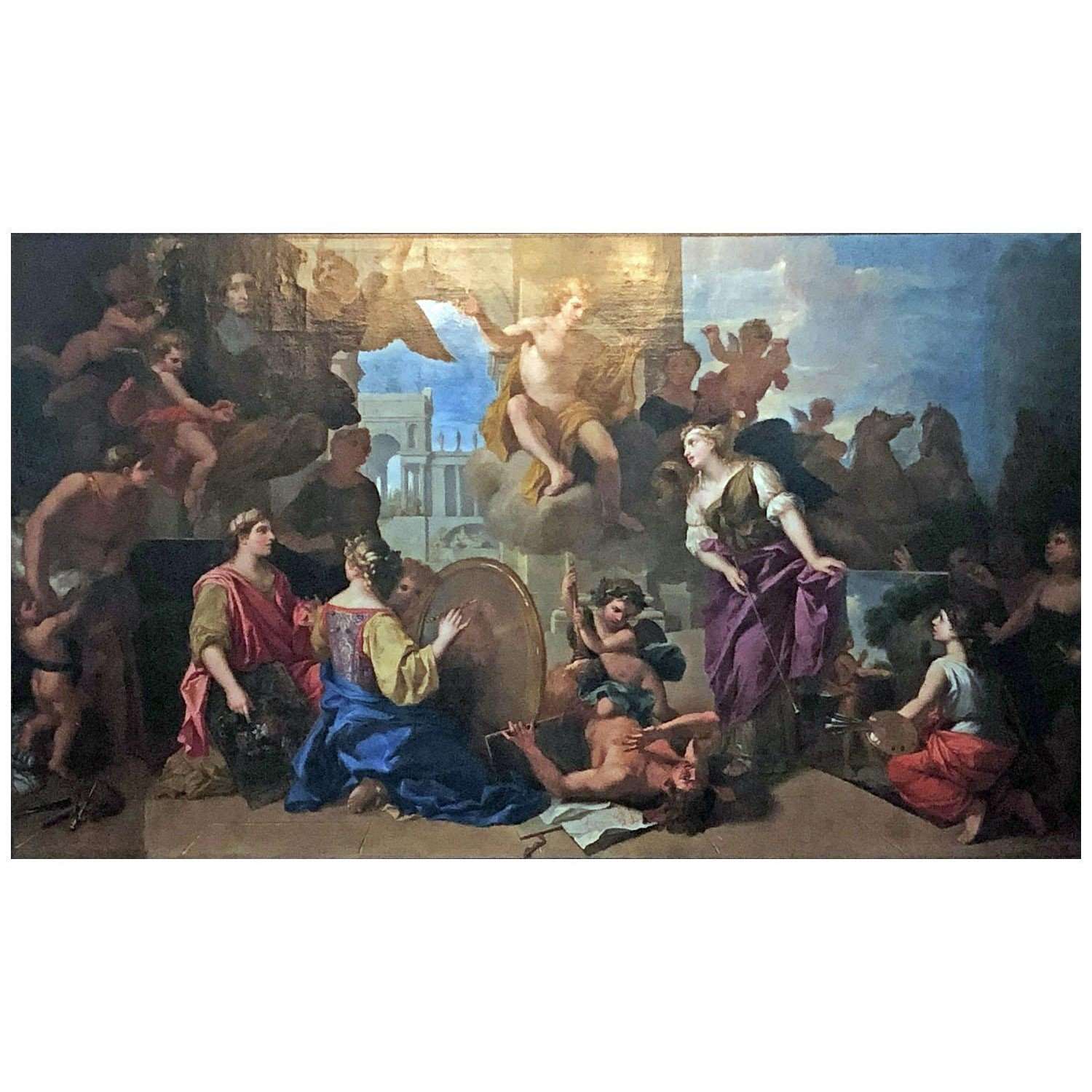  Nicolas Loir. Colbert protecteur des Arts. 1666. Atkinson Art Gallery, Southport