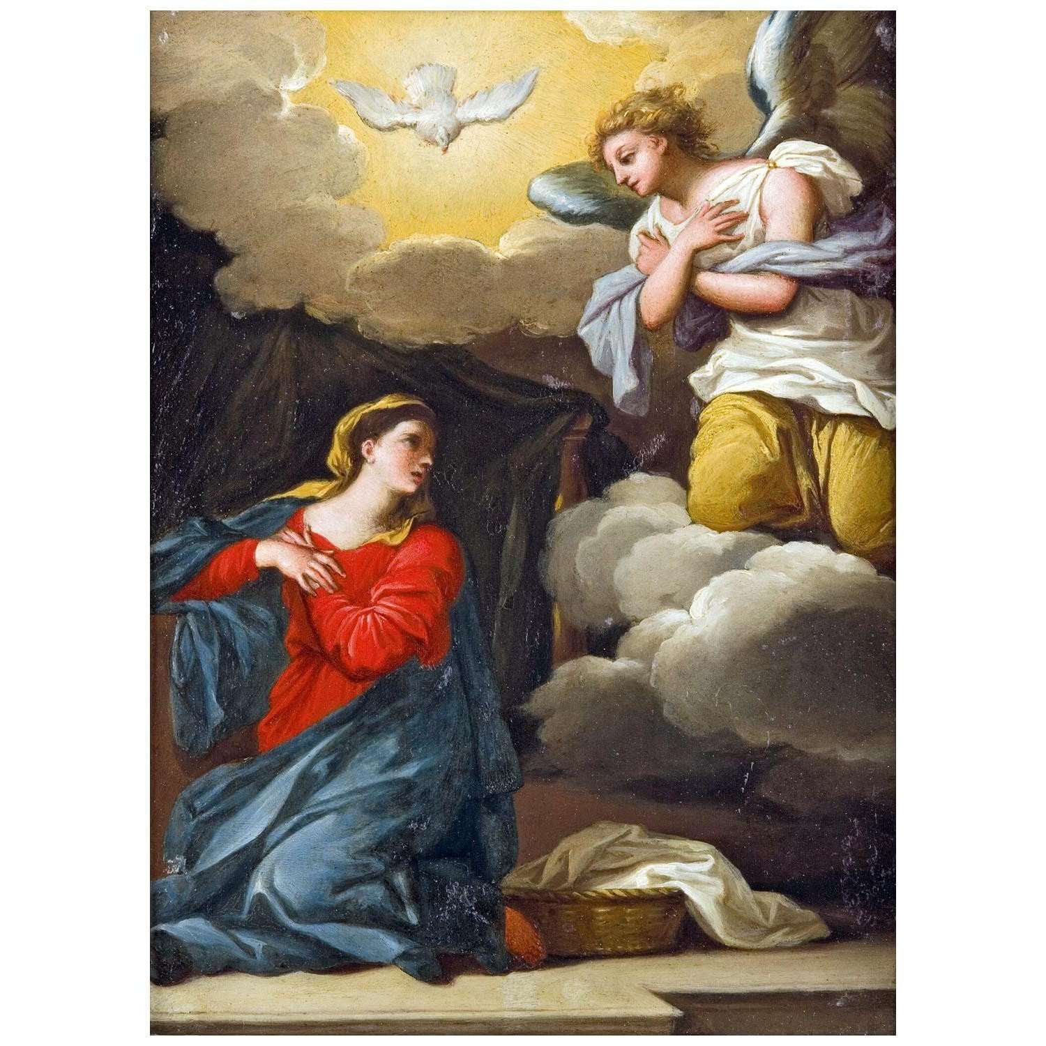  Nicolas Loir. L'Annonciation. 1677. Mus?e des Beaux-Arts, Rennes
