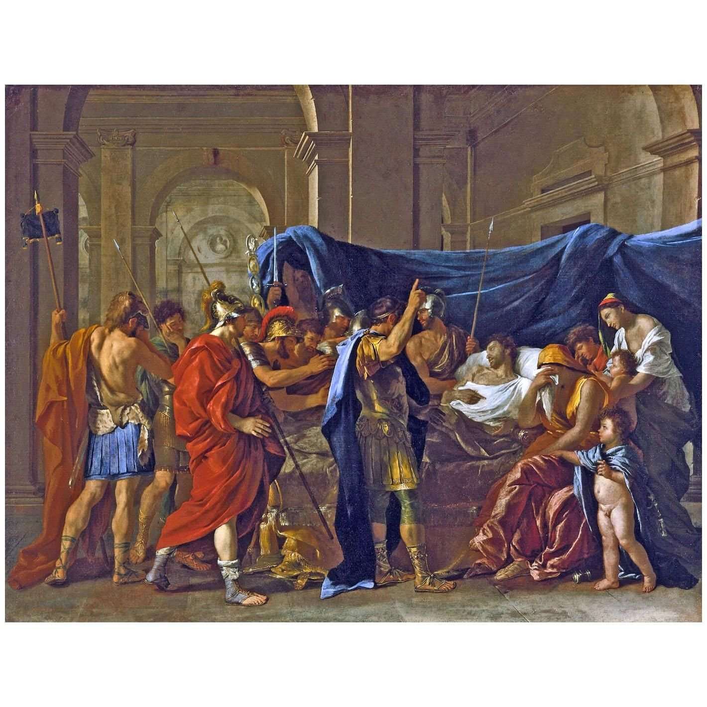  Nicolas Poussin. La Mort de Germanicus. 1627. Minneapolis Institute of Art