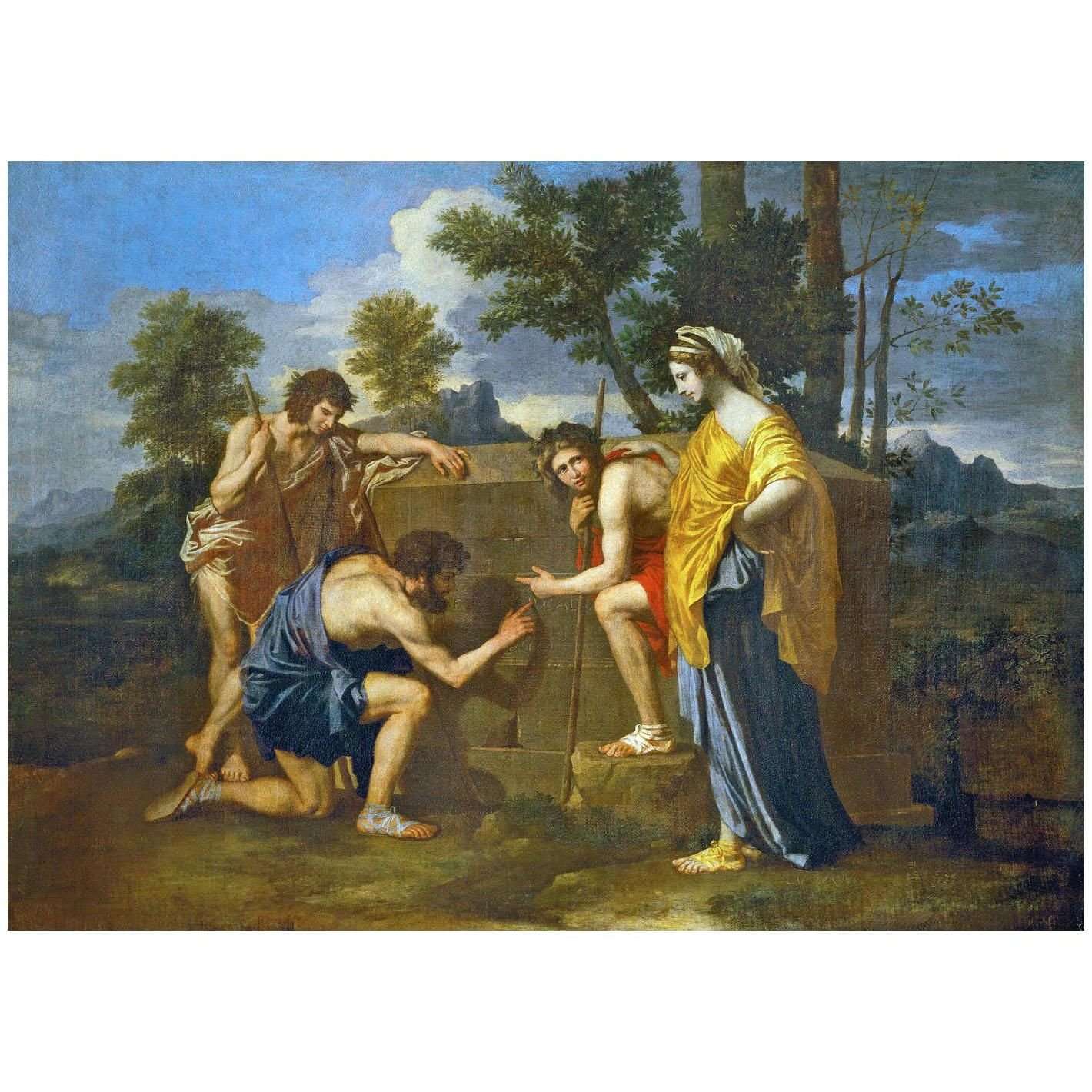  Nicolas Poussin. Les Bergers d'Arcadie. 1628. Musee du Louvre