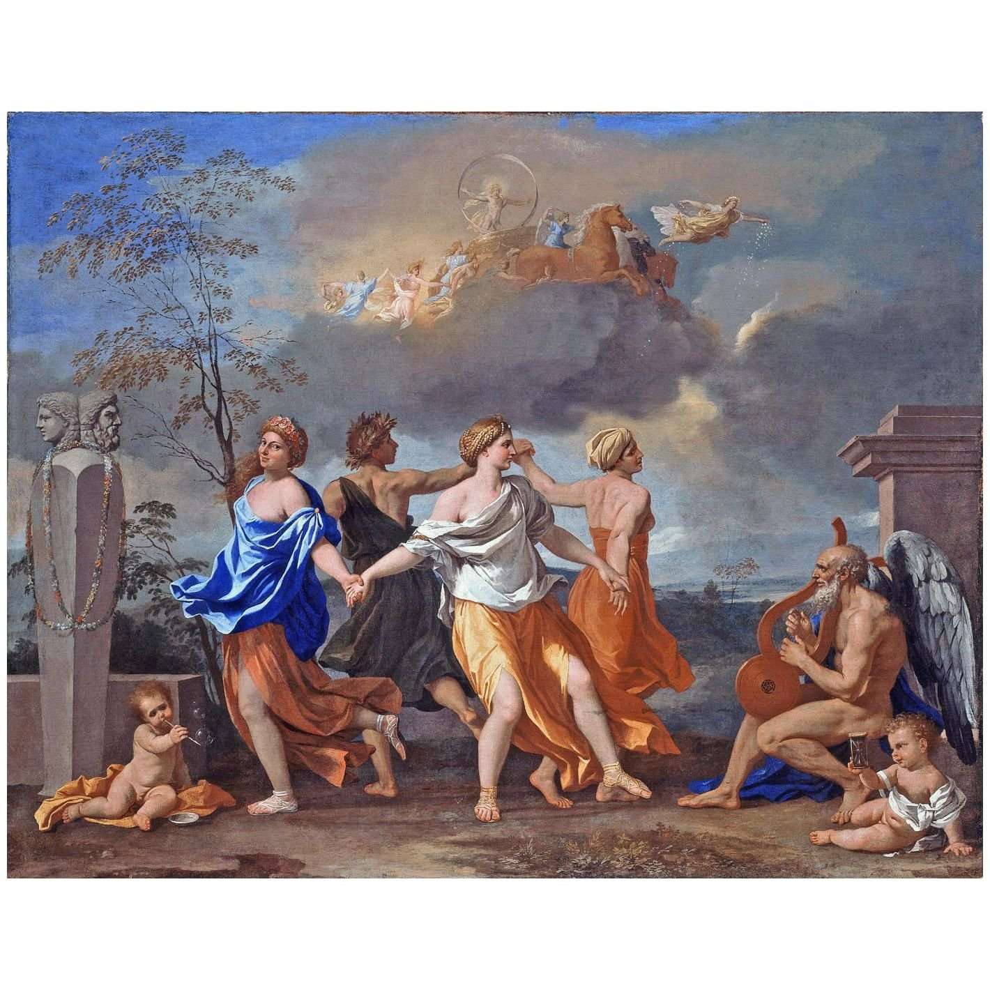  Nicolas Poussin. Danse sur la musique du temps. 1634. Wallace Collection London