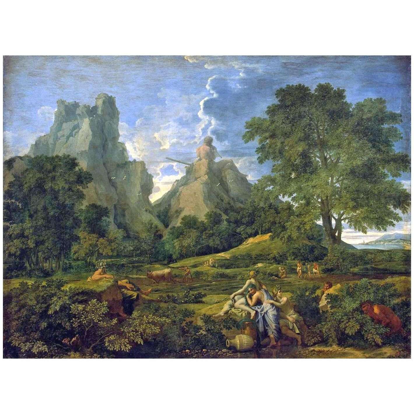 Nicolas Poussin. Paysage avec Polyph?me. 1649. Hermitage Museum