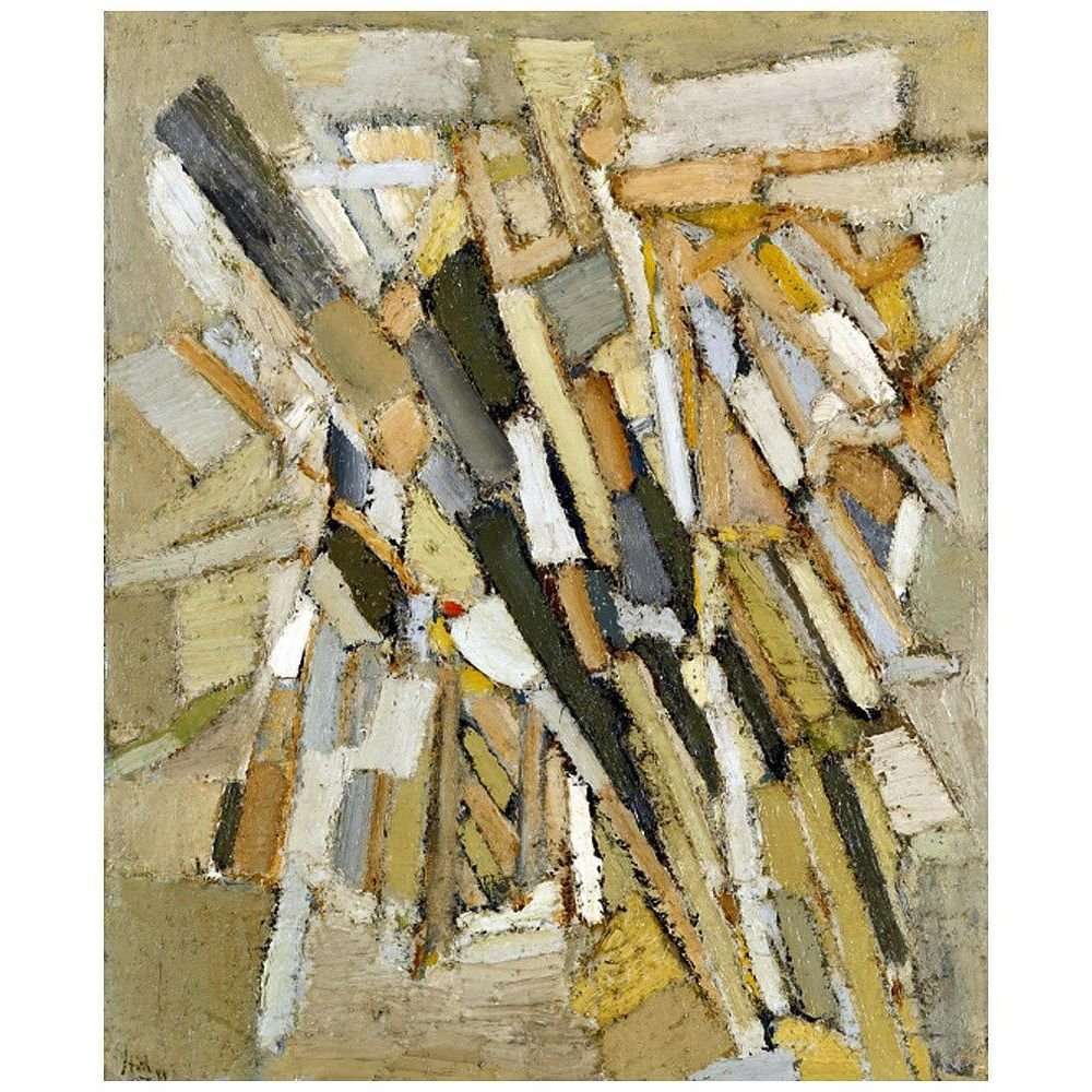   Nicolas de Stal. Eau de vie. 1948. Galerie Jeanne Bucher Paris