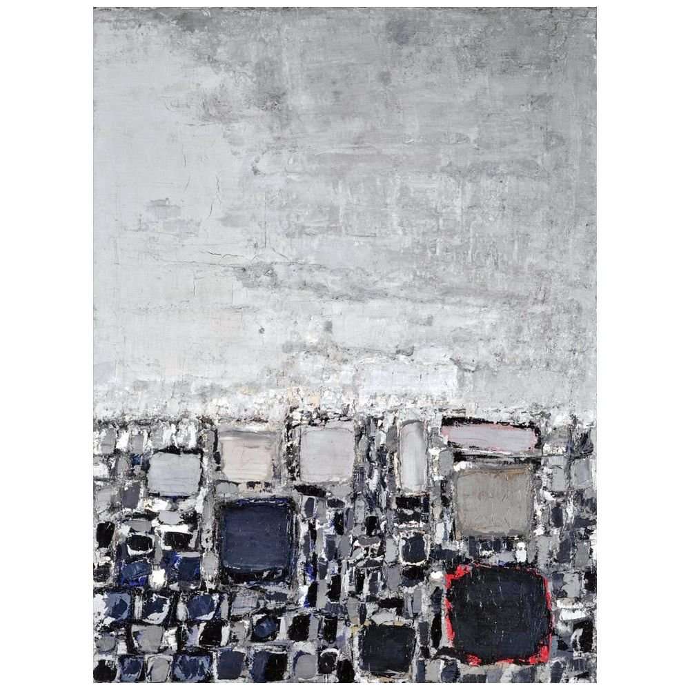   Nicolas de Stal. Les Toits. 1952. Centre Pompidou Paris