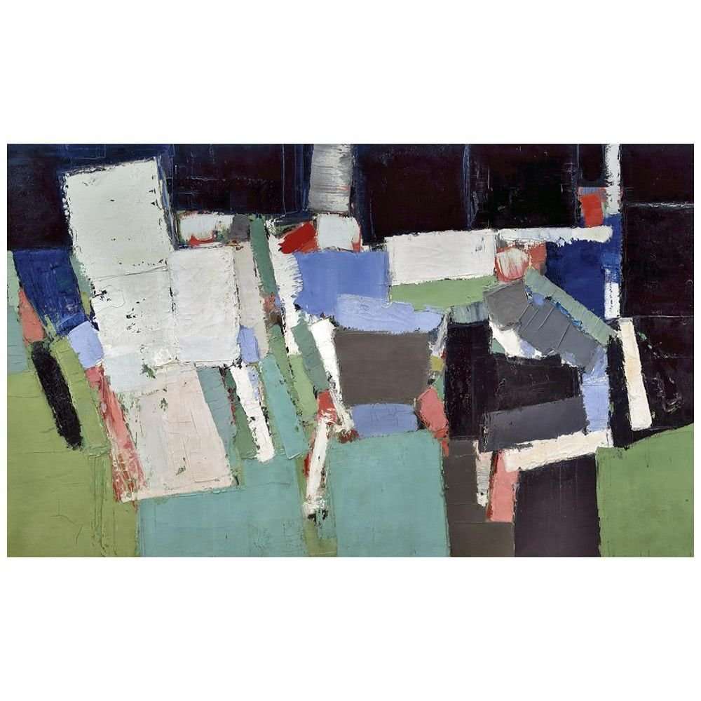   Nicolas de Stal. Le Parc des Princes. 1952. Private collection