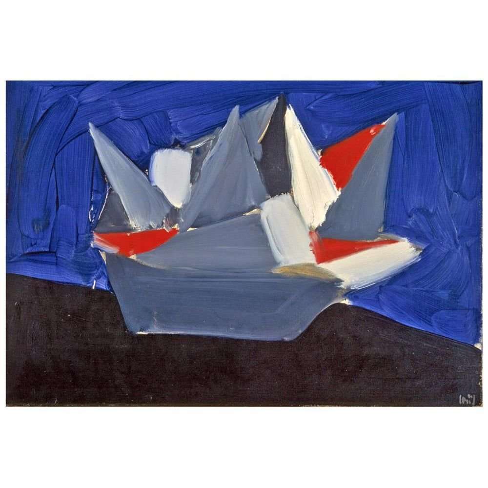   Nicolas de Stal. Le Bateau. 1954. National Galleries of Scotland