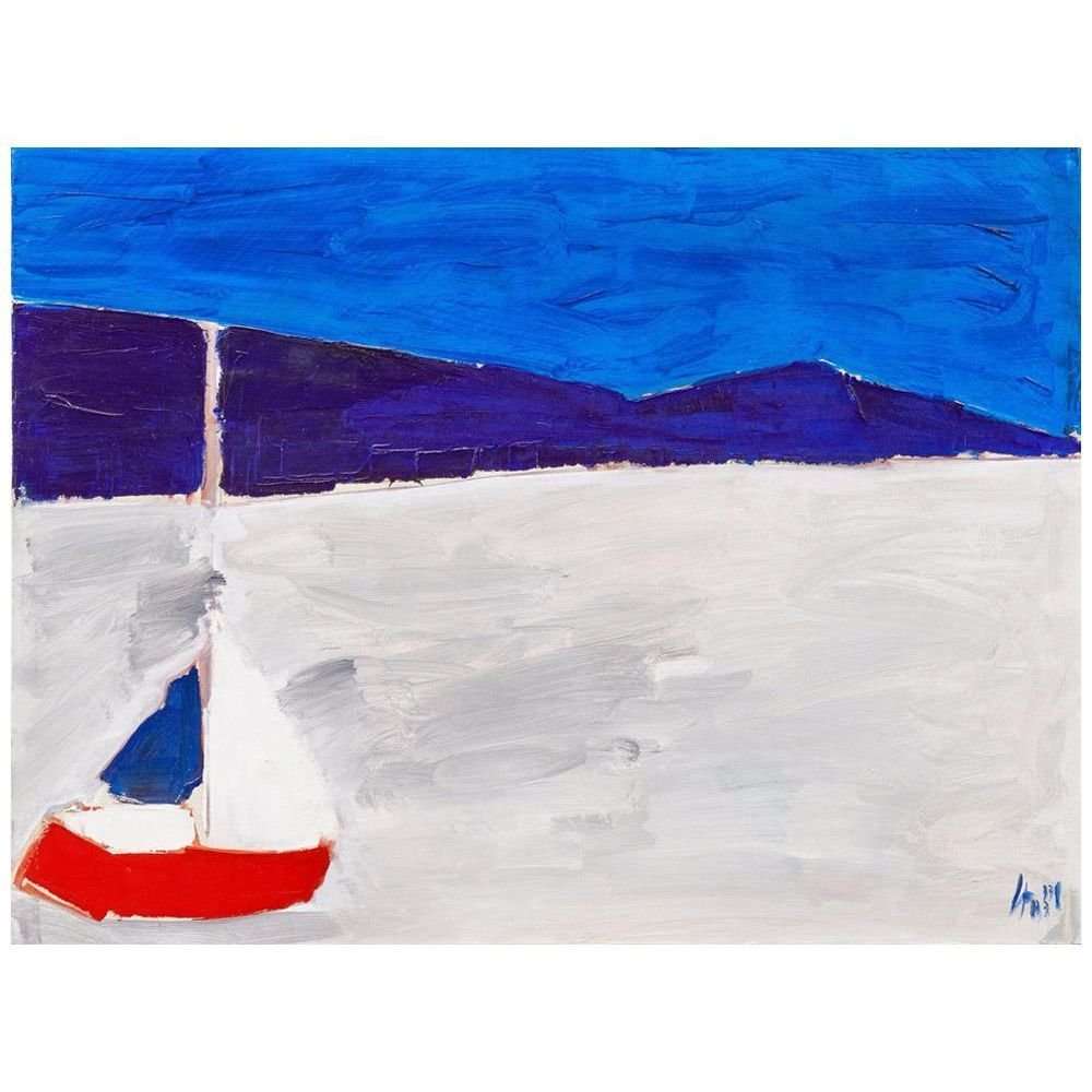   Nicolas de Stal. Marine. 1955. MAM de Paris