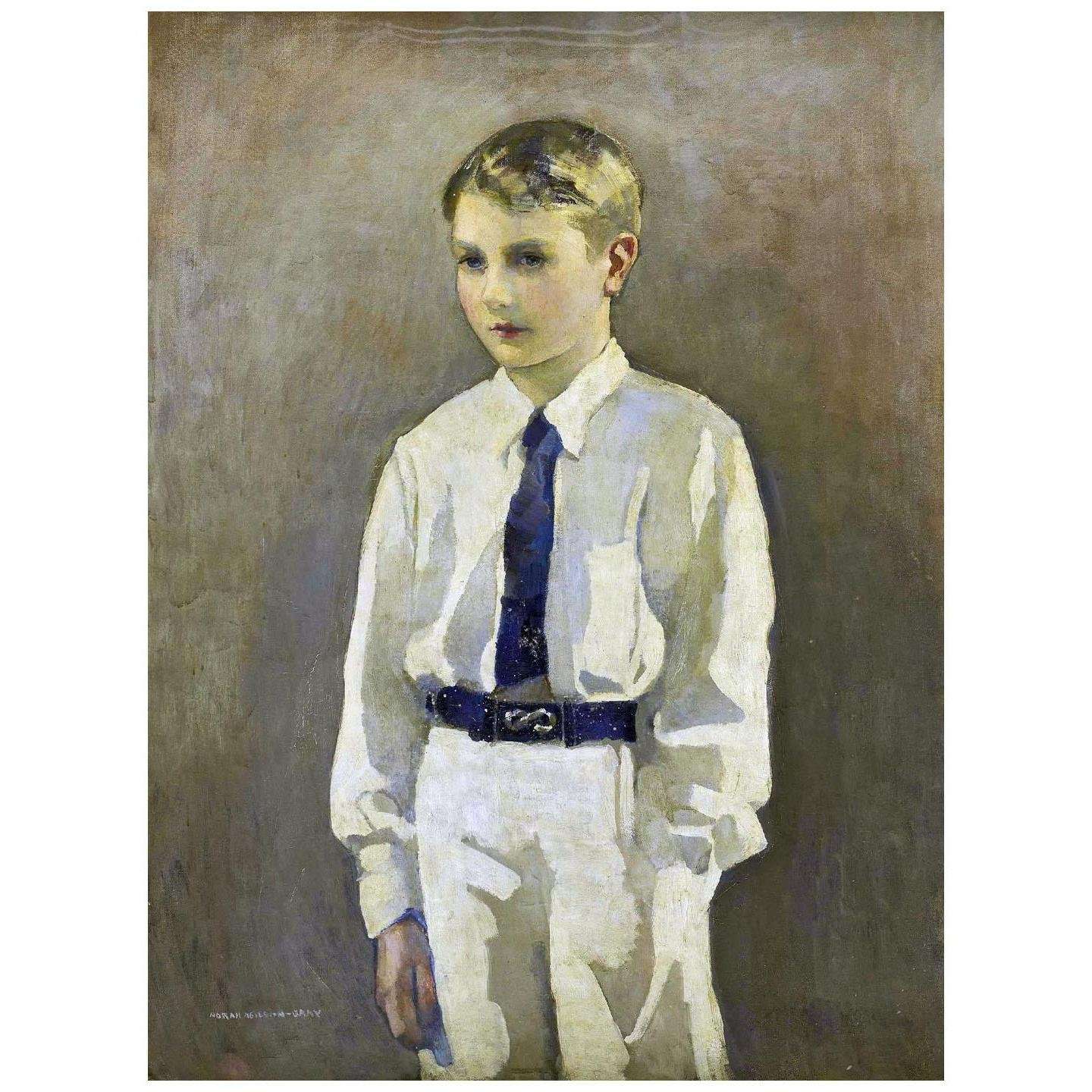  Norah Gray. Portrait of a Boy. n/d. Private collection
