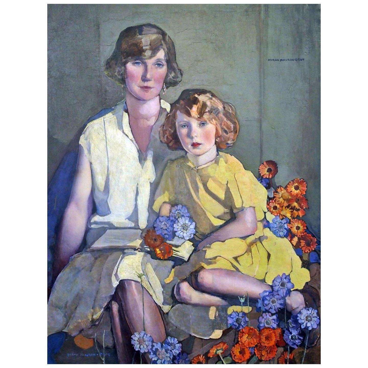  Norah Gray. Mrs Fleming with Her Daughter. n/d. Private collection