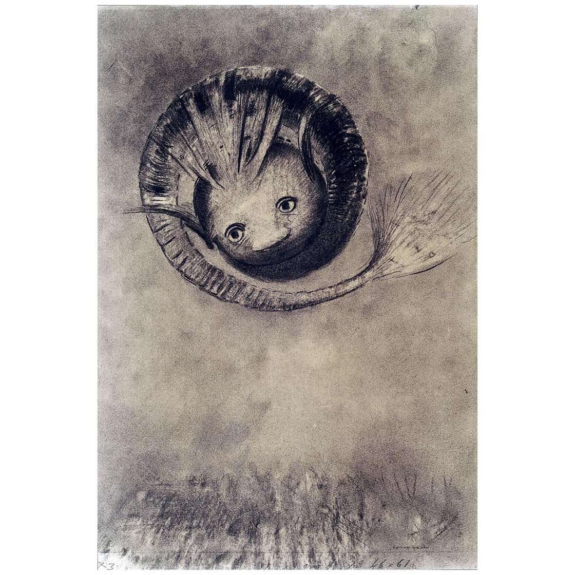  Odilon Redon. Chimera. 1883. Kroller-Muller Museum Otterlo