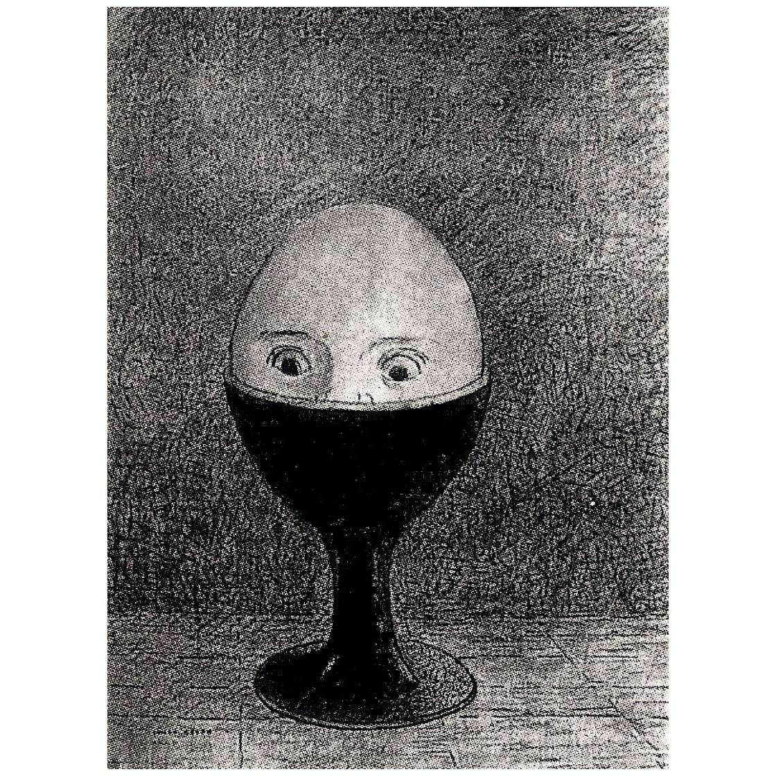  Odilon Redon. Loeuf. 1885. National Museum Belgrade