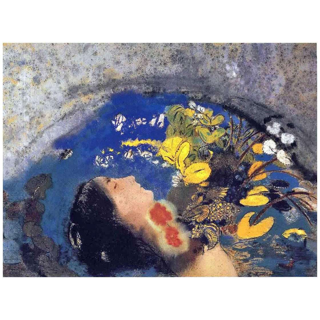  Odilon Redon. Ophelie. 1900-1905. Private collection
