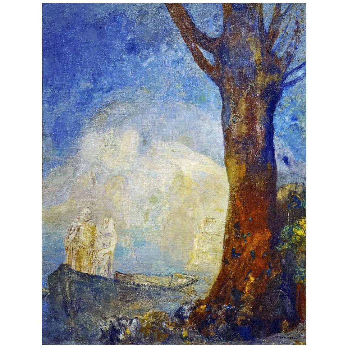  Odilon Redon. L'?corce. 1900. Kunsthalle Hamburg