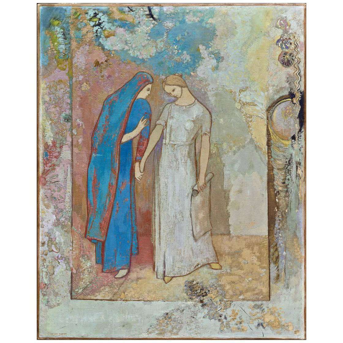  Odilon Redon. Initiation ? l'etude. 1905. Dallas Museum of Art