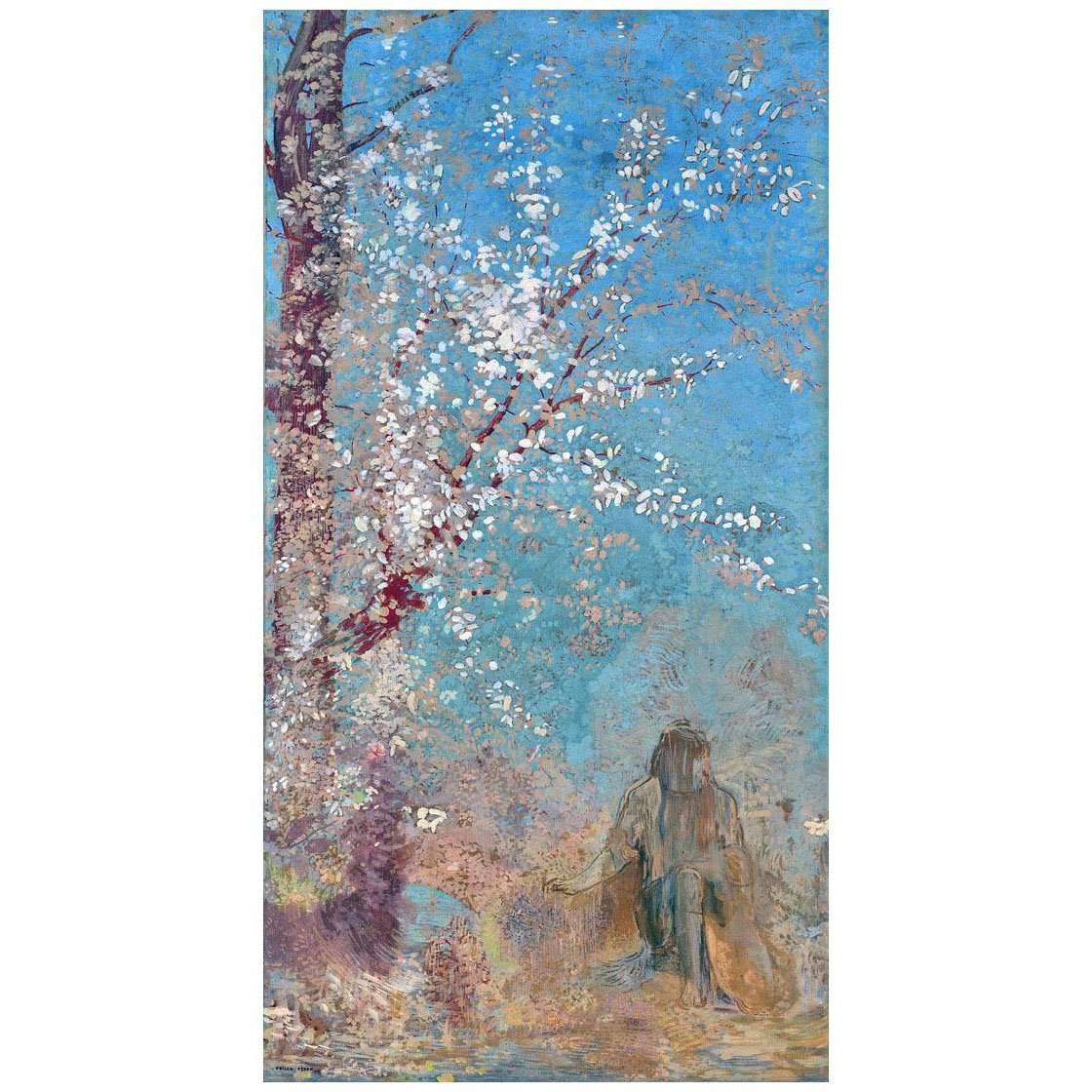  Odilon Redon. L'arbre rouge. 1905. Van Gogh Museum Amnsterdam