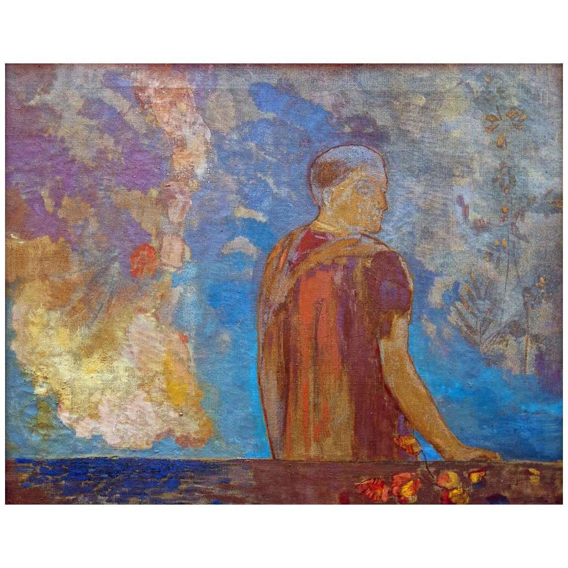  Odilon Redon. Le Regard. 1910. Palais des Beaux-arts de Lille
