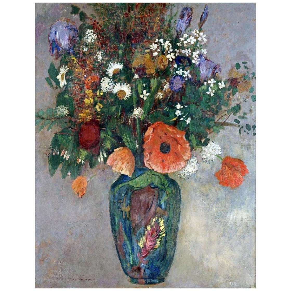  Odilon Redon. Vase de fleurs. 1911. Private collection