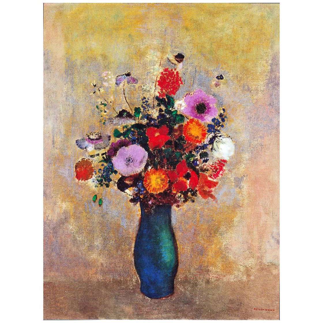  Odilon Redon. Wildflowers. 1912. Private collection