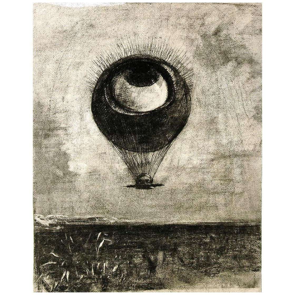  Odilon Redon. Oeil-ballon. 1978. MoMA NY