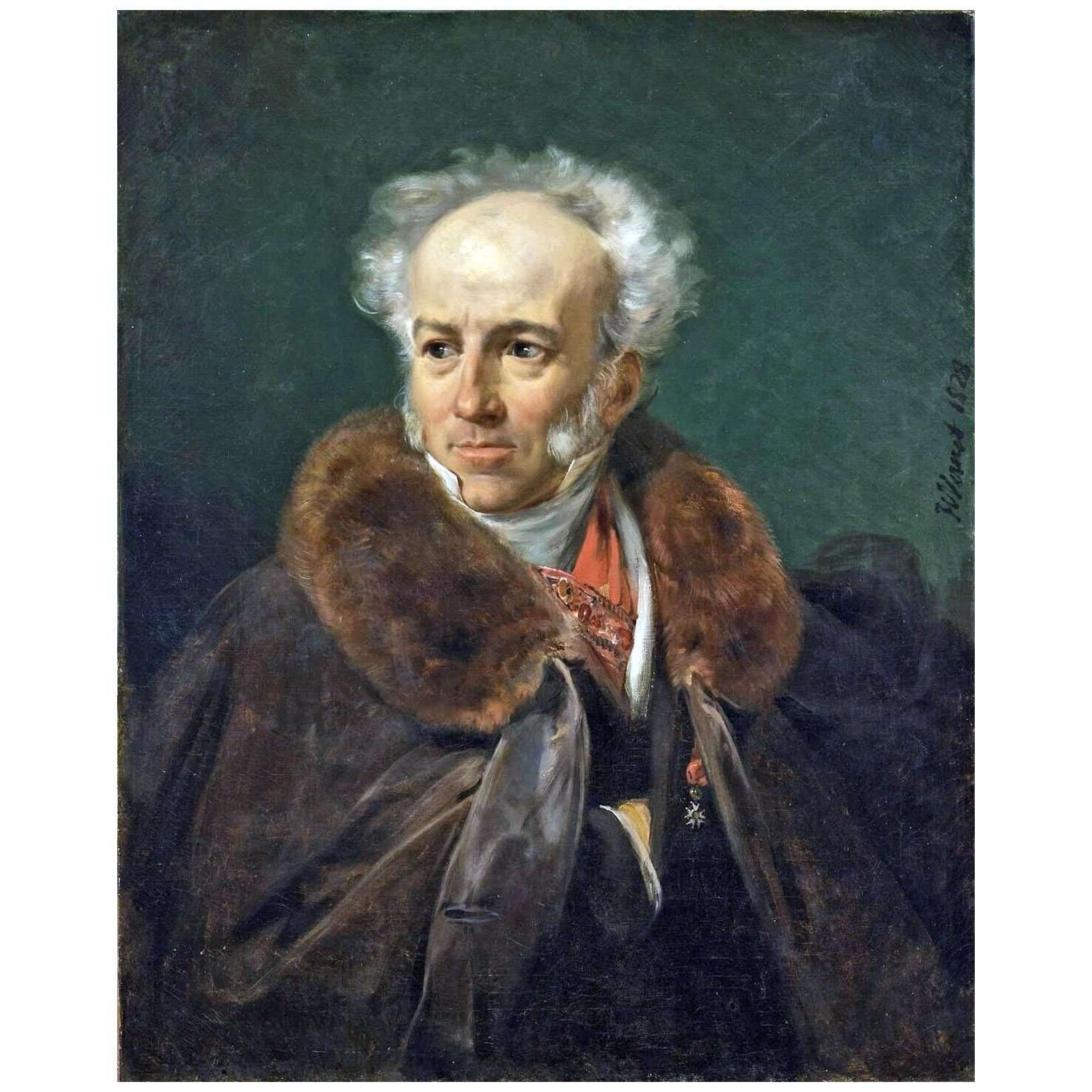  Horace Vernet. Peintre Jean Baptiste Isabey. 1828. Musee du Louvre