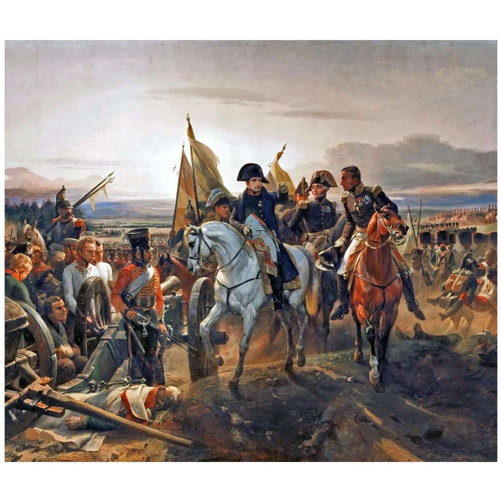  Horace Vernet. La bataille de Friedland. 1835. Chateau de Versailles