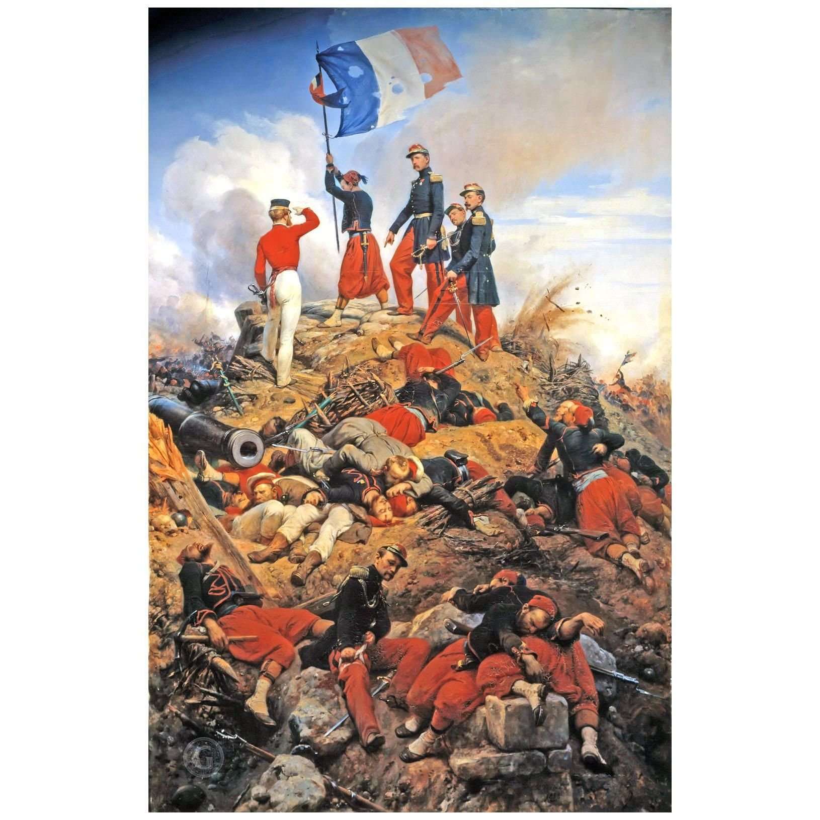  Horace Vernet. Guerre de Crim?e. 1860. Mus?e Rolin Autun
