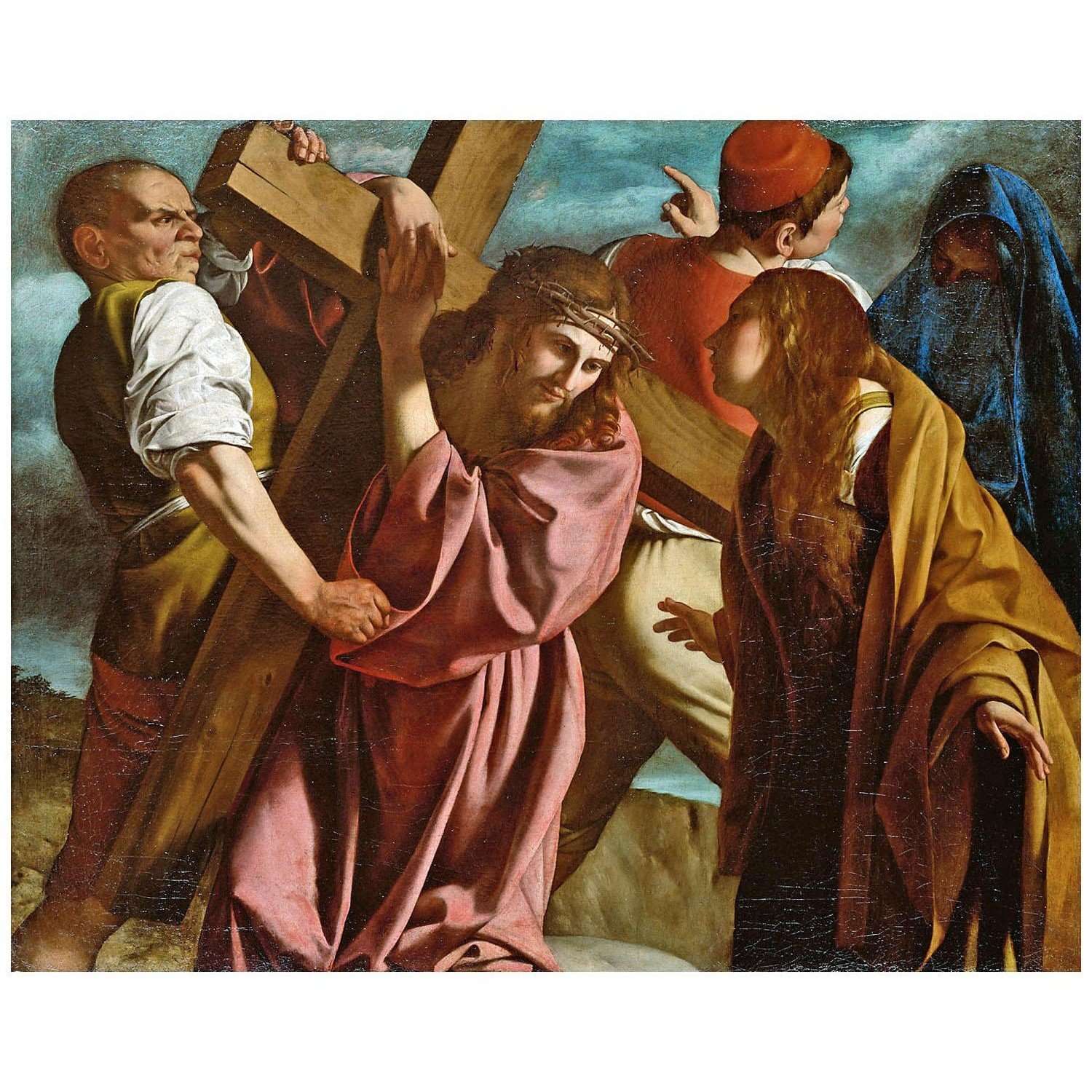  Orazio Gentileschi. Ges? porto la croce. 1605. Kunsthistorisches Museum Wien