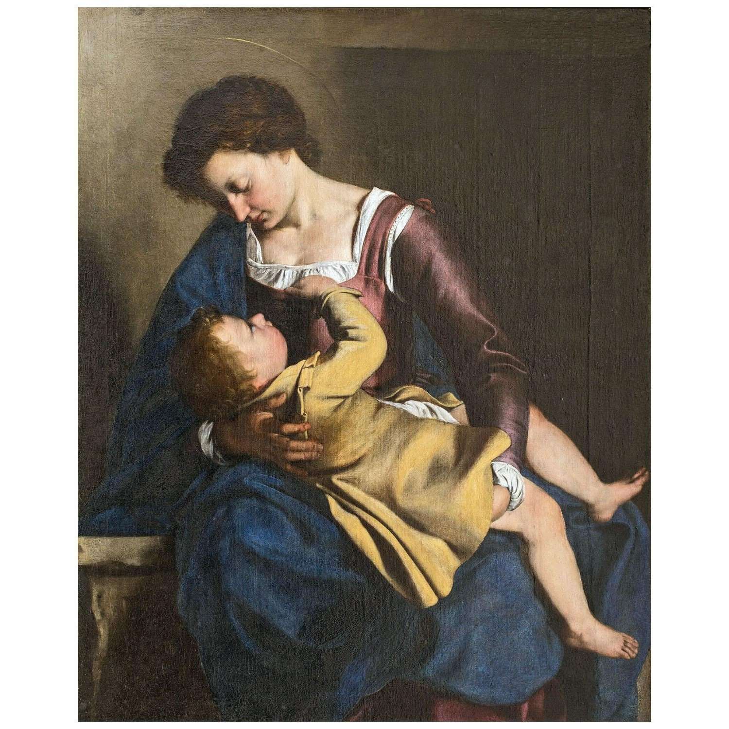  Orazio Gentileschi. Madonna col Bambino. 1608. Palazzo Corsini Roma