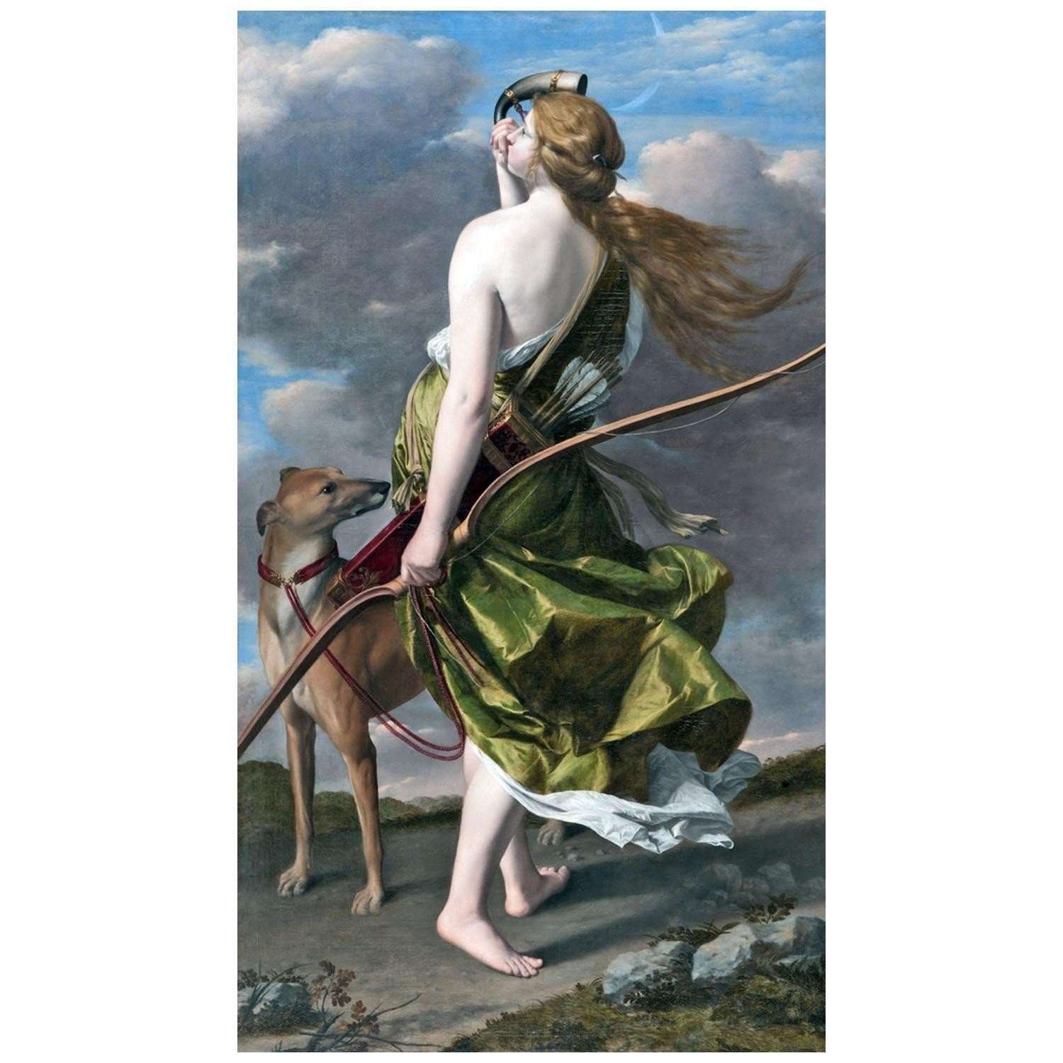  Orazio Gentileschi. Diana. 1615. Musee dArts de Nantes