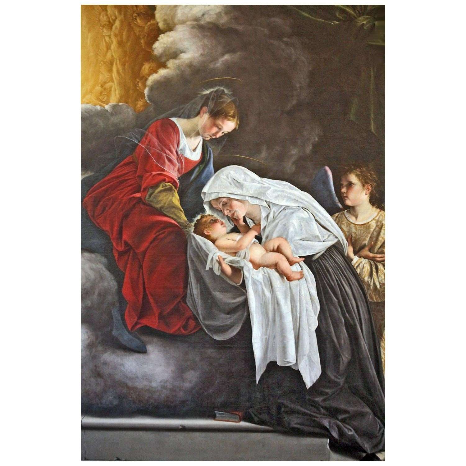  Orazio Gentileschi. Madonna col Bambino e Santa Francesca. 1620. MIBAC Urbino