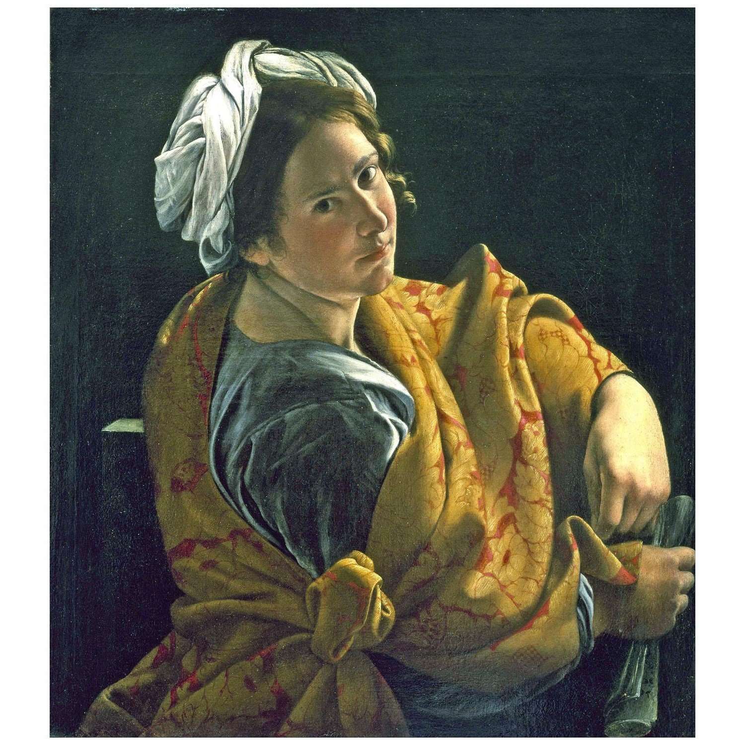  Orazio Gentileschi. Giovane donna come sibilla. 1620. MFA Houston
