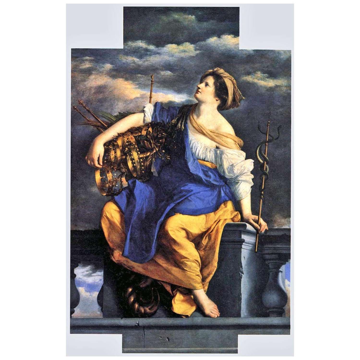 Orazio Gentileschi. La felicit? pubblica trionfa sui pericoli. 1625. Musee du Louvre
