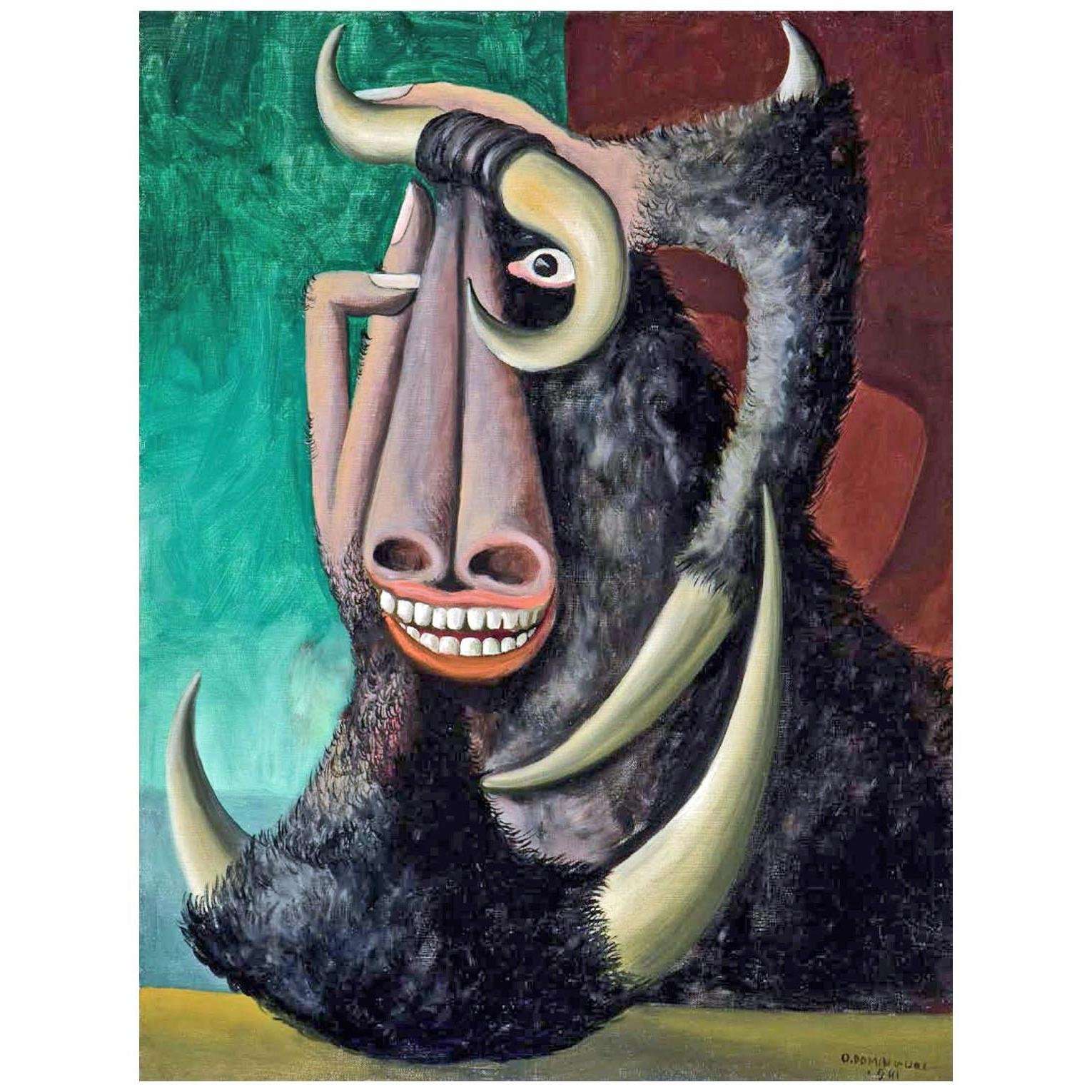  Oscar Dominguez. Tete de Taureau. 1941. TEA, Santa Cruz de Tenerife