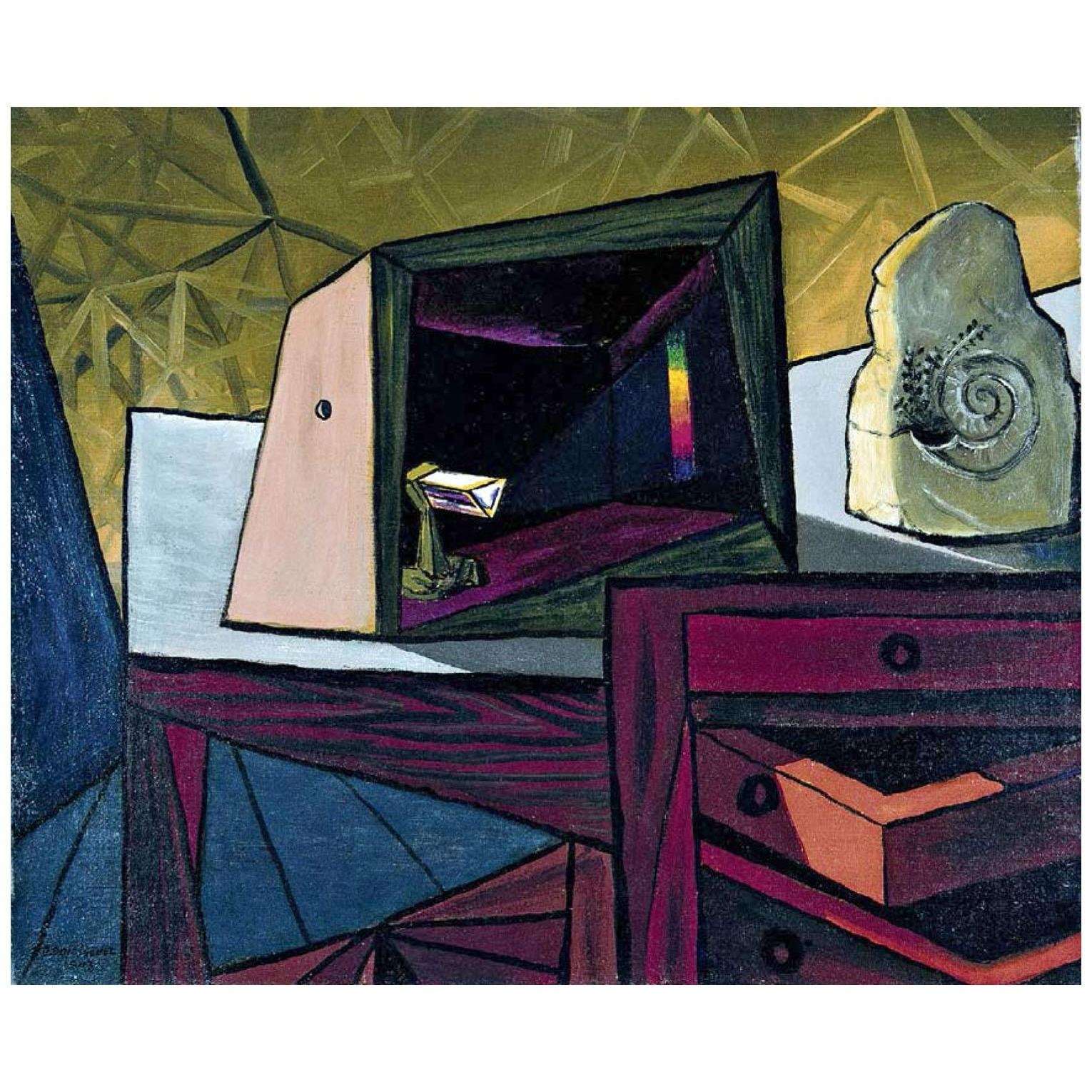  Oscar Dominguez. Nature morte au prisme. 1943. Centro Atlantico, Las Palmas