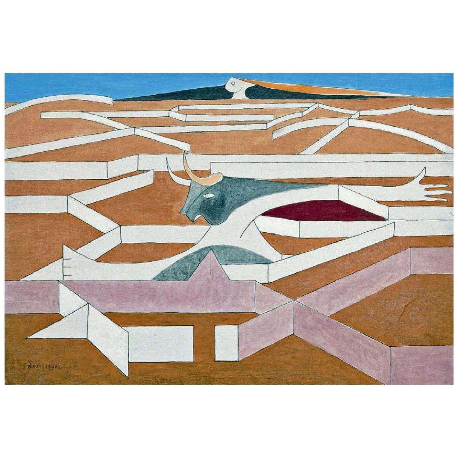  Oscar Dominguez. Minotauro. 1950. Centro Atlantico, Las Palmas