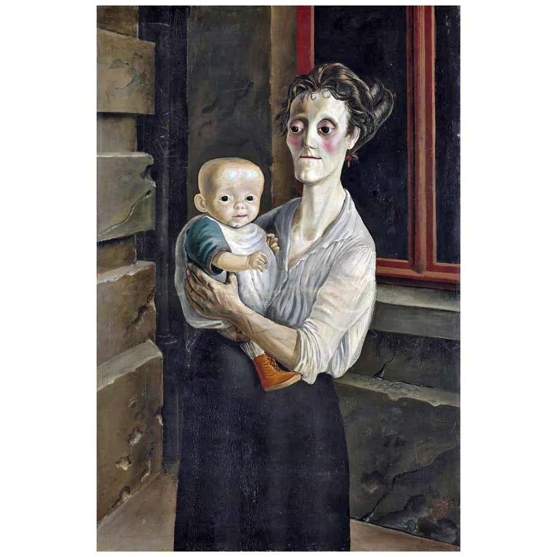  Otto Dix. Woman with Child. 1921. Galerie Neue Meister Dresden