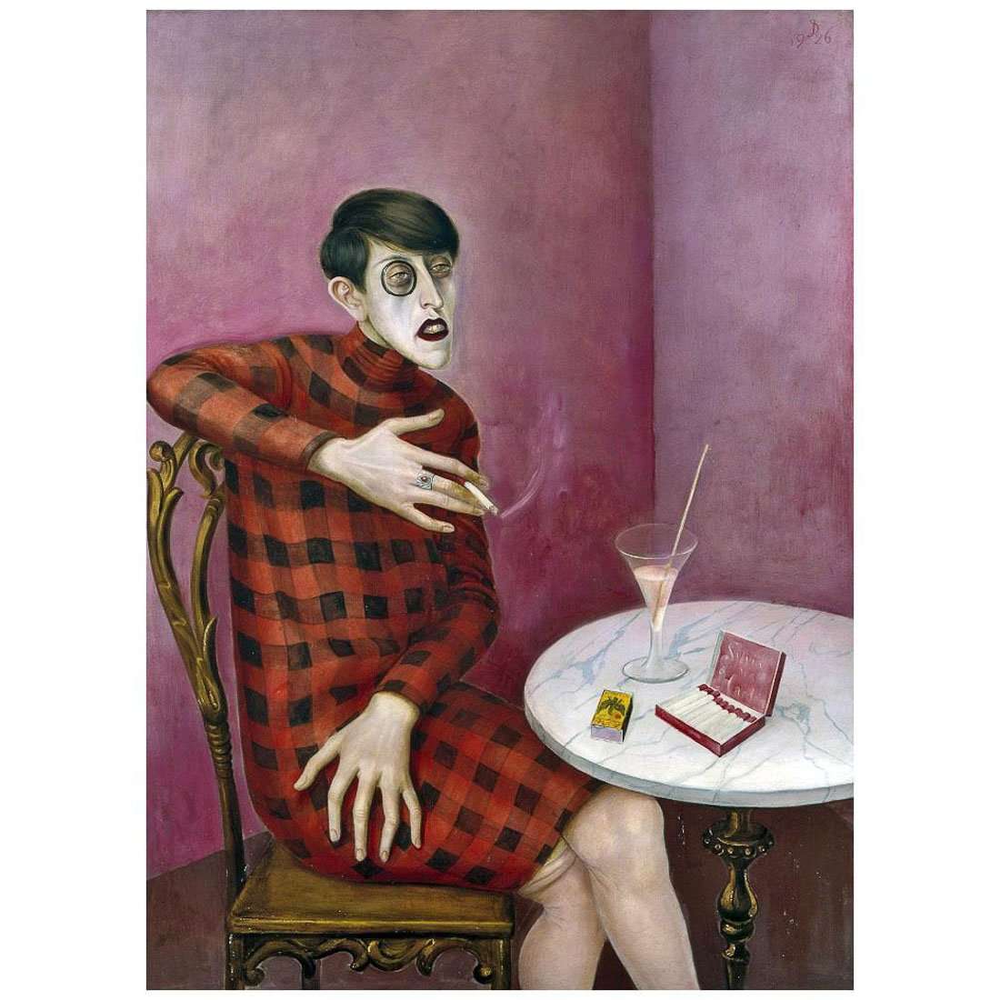  Otto Dix. Journalist Sylvia von Hardens. 1926. Staatsgalerie Stutgart