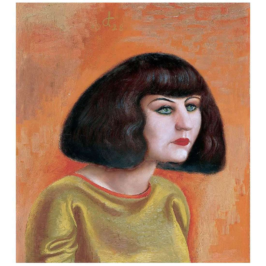  Otto Dix. Martha Dix. 1928. Folkwang Museum Essen