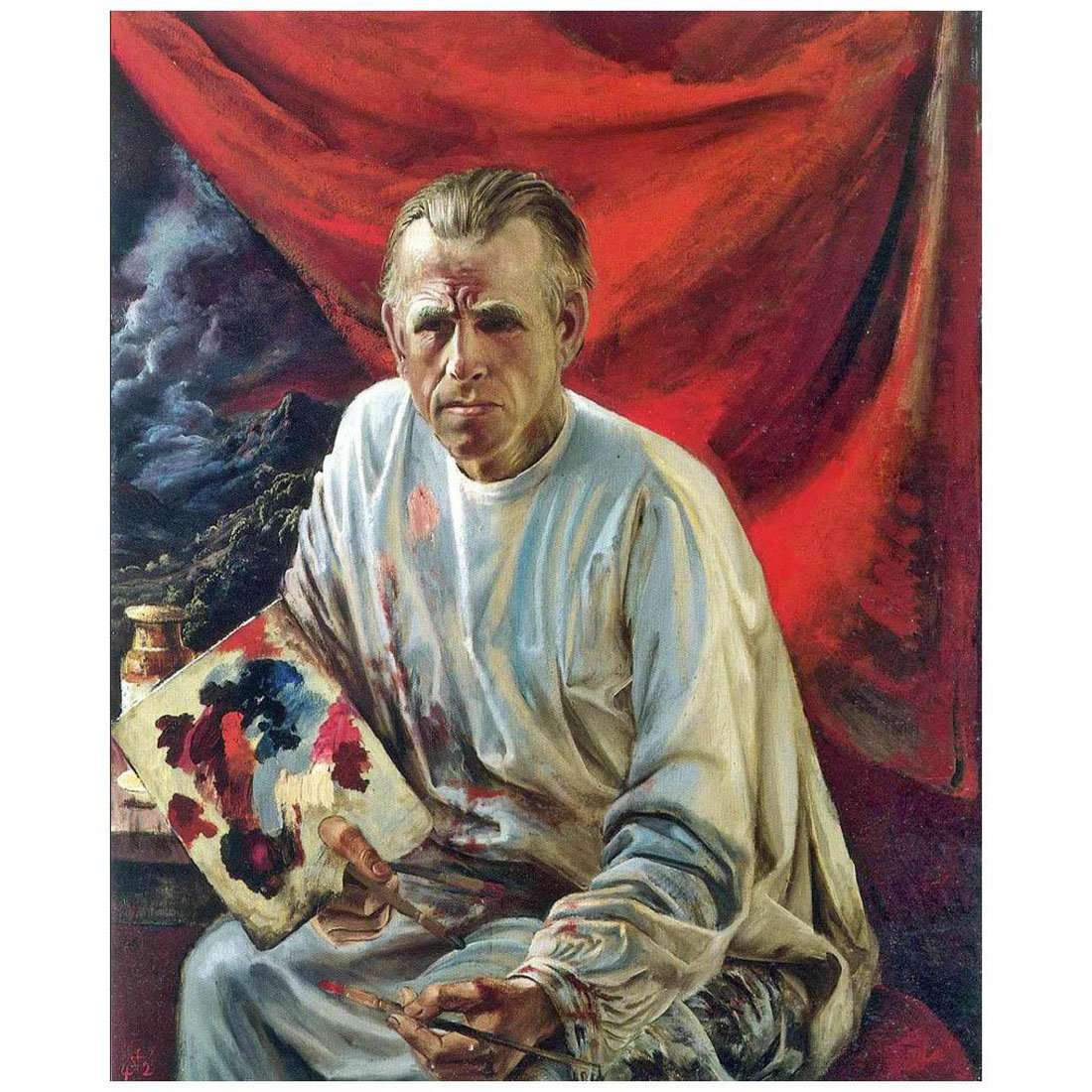  Otto Dix. Self-Portrait. 1942. Museum House Dix, Gera