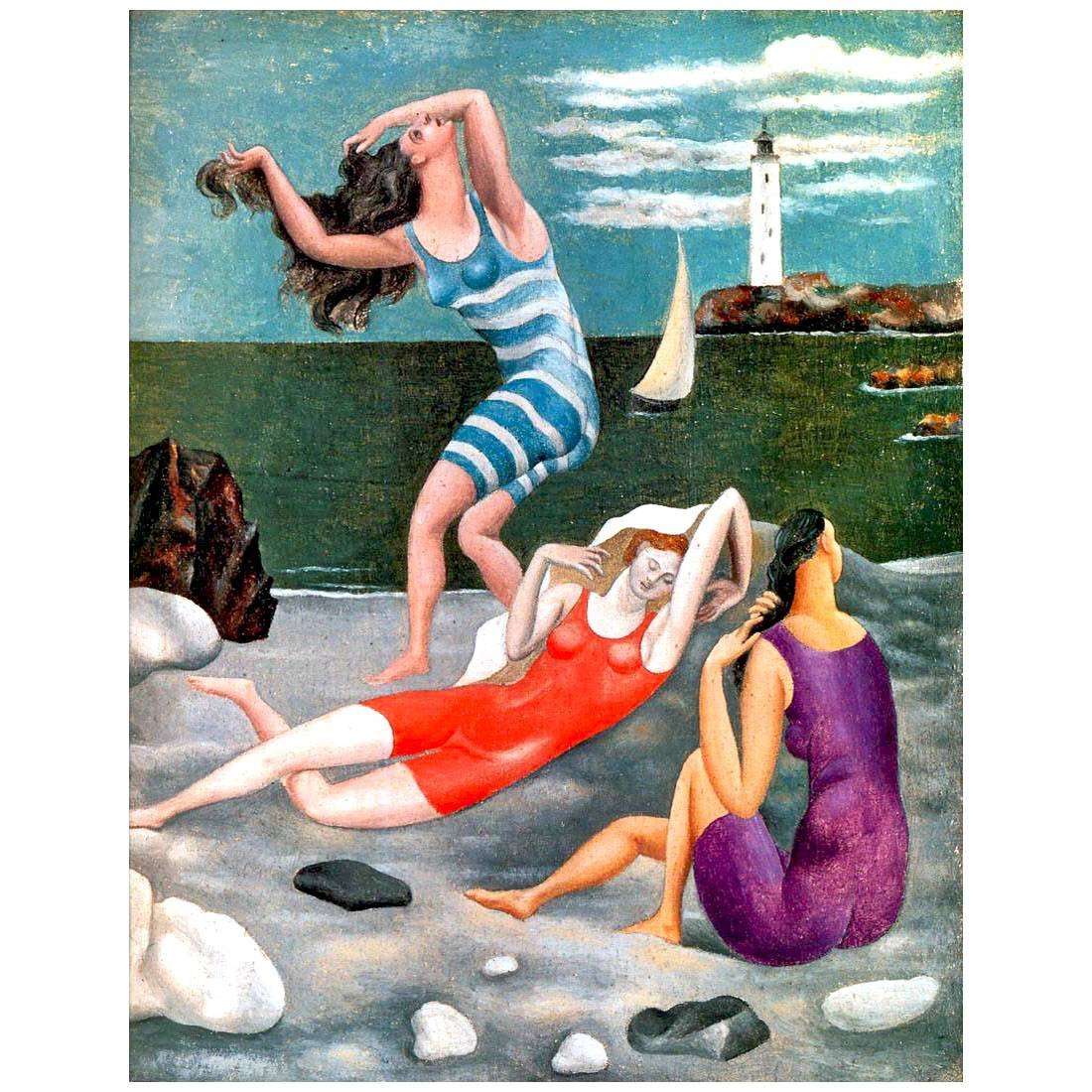  Pablo Picasso. Les-baigneuses. 1918. Musee Picasso, Paris