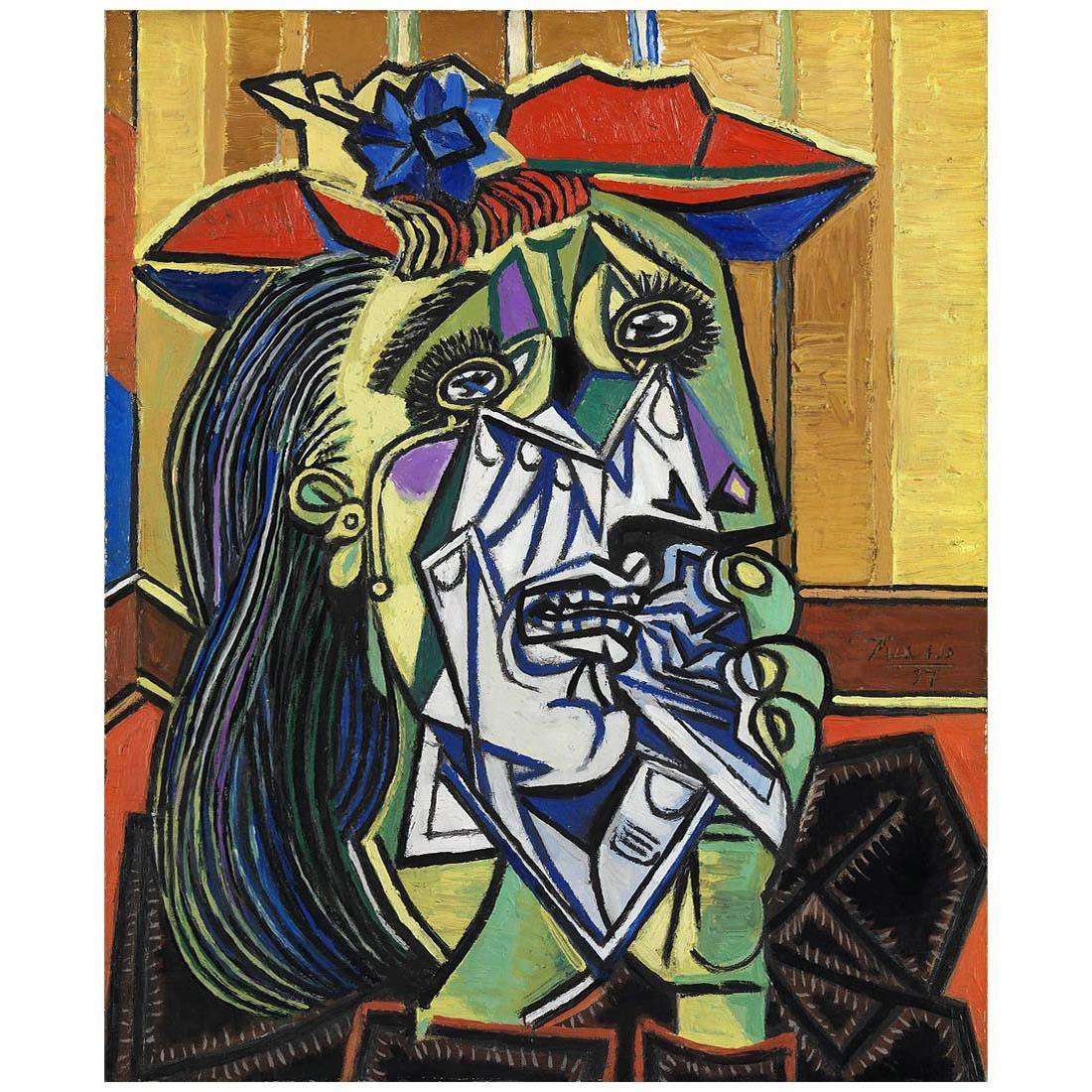  Pablo Picasso. Femme en pleurs. 1937. Tate Modern, London