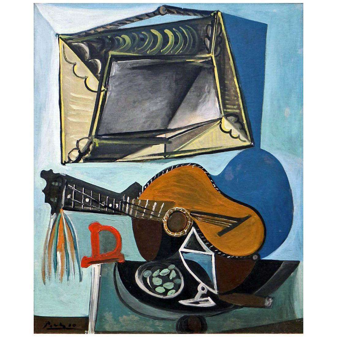  Pablo Picasso. Nature morte sous la guitar. 1942. Albertina, Wien