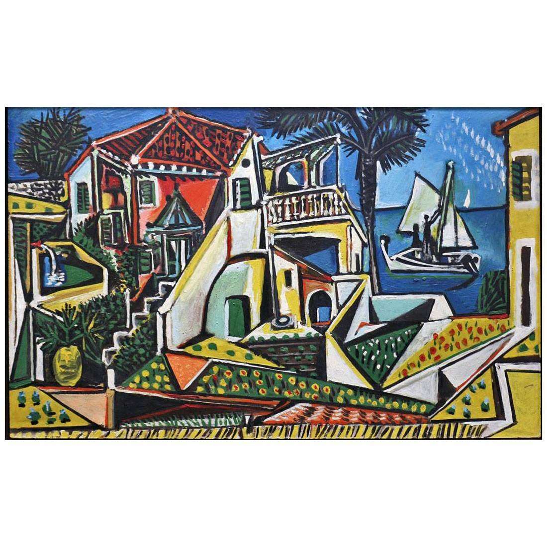  Pablo Picasso. Paysage mediterraneen. 1952, Albertina, Wien