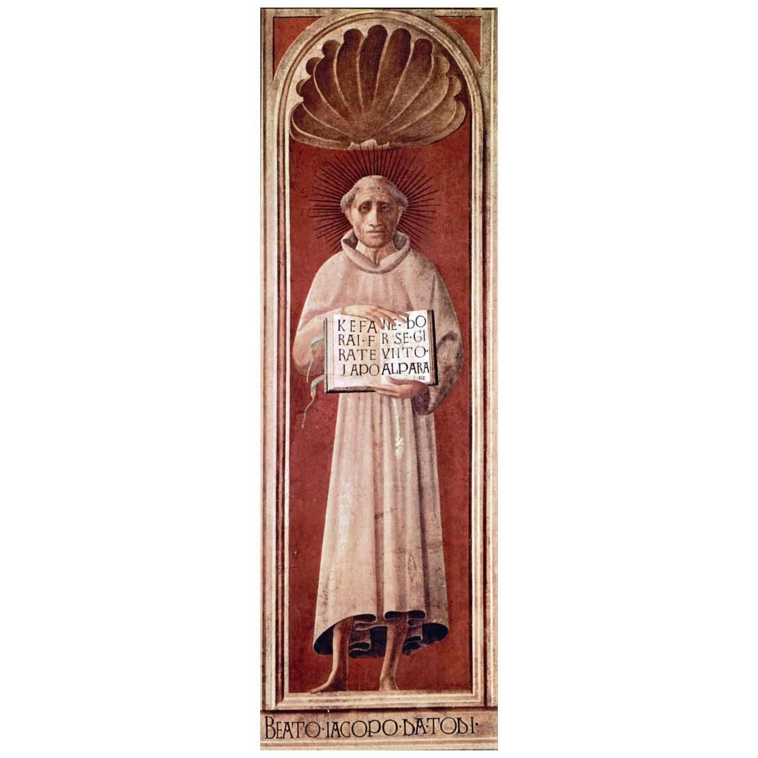   Paolo Uccello. Beato Jacopo da Todi. 1435-1440. Museo Civico Prato