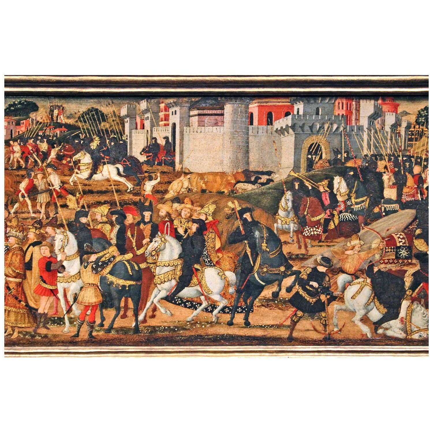   Paolo Uccello. Episodio dellEneida. 1450. Seattle Art Museum