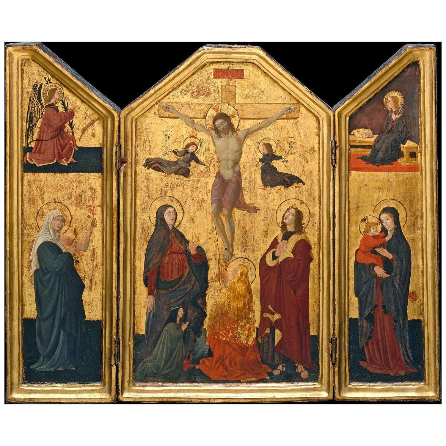   Paolo Uccello. Crocifissione. 1455. Metropolitan Museum New York